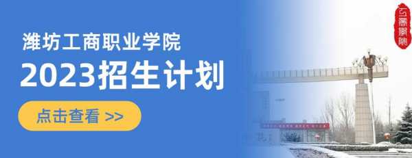 潍坊工商职业学院招生计划（山东商职学院2023年招生计划）