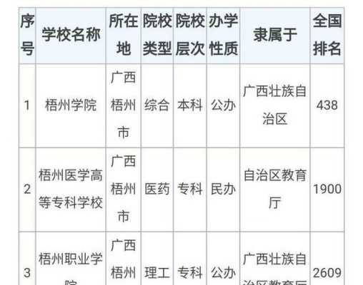 梧州学院广西招生计划（广西梧州学院2020年招生计划一览表）