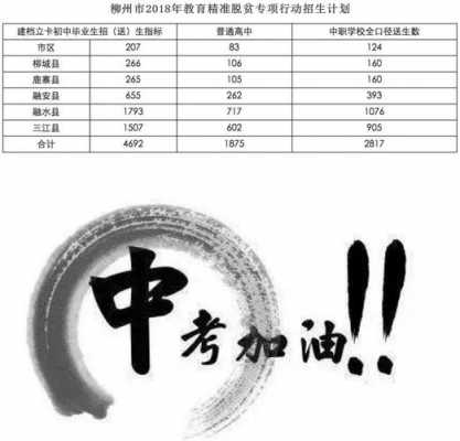 柳州招生计划（2023柳州中考招生计划）