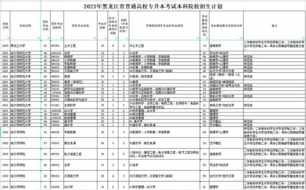 黑龙江省招生计划表（广西2023年招生计划表）